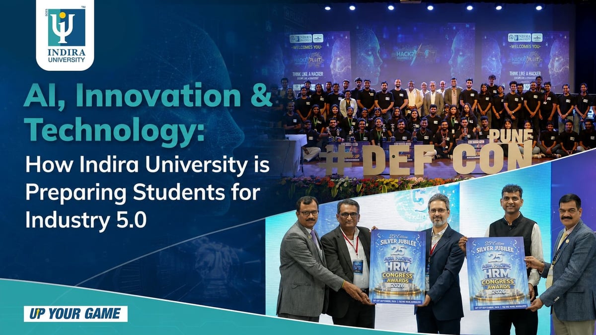 AI, Innovation & Technology: How Indira University is Preparing Students for Industry 5.0 AI, Innovation & Technology: How Indira University is Preparing Students for Industry 5.0
