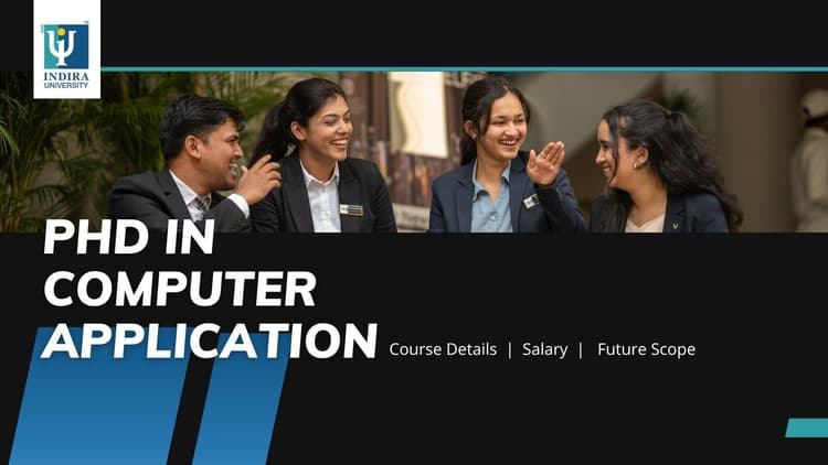 PhD in Computer Application PhD in Computer Application